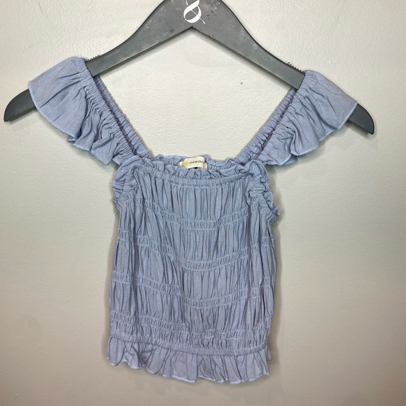 Ocean Drive Flutter Sleeve top. - Picture 4 of 6